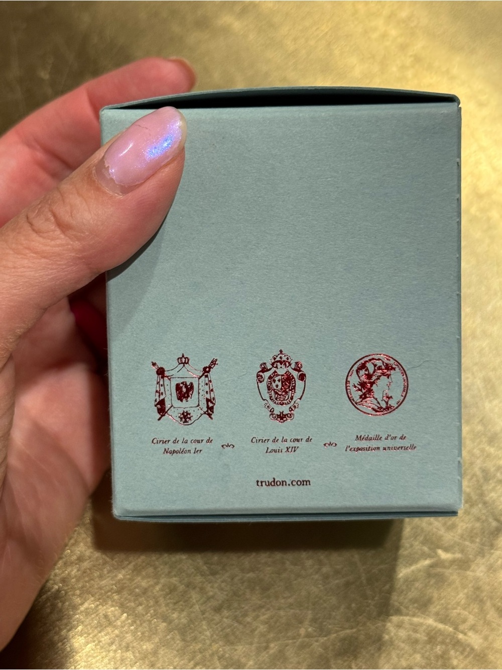 Trudon Abd El Kader (Moroccan Mint Tea) 70g Candle - Picture 2 of 7